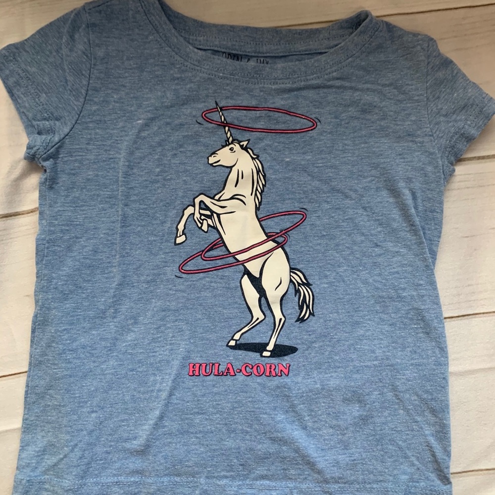 Odin And Ivy Girls Unicorn T Shirt XS